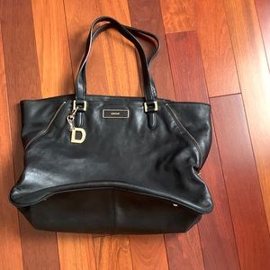 DKNY black shoulder bag